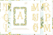 Lemon Watercolor Amalfi Collection, a Decorative Illustration by WonderWonder (Thumbnail 12 of 18)