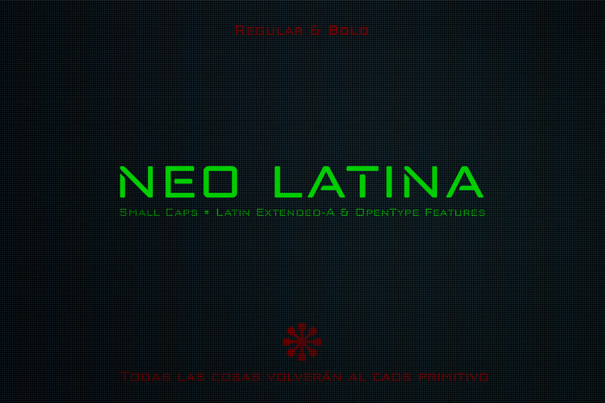 Neo Latina 2 fonts preview 2