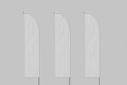 Flag Banner Convex Mockup, an Advertising Mockup by Bartama Graphic (Thumbnail 4 of 4)