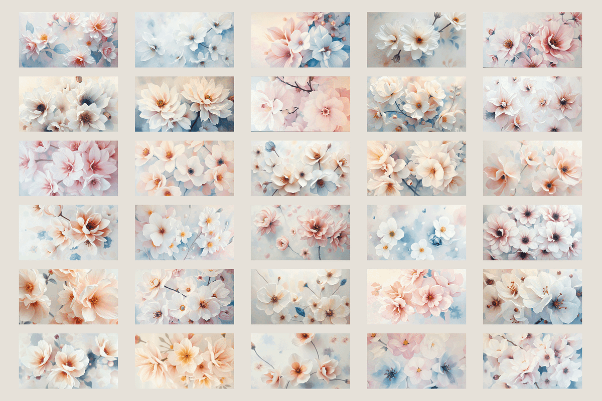 Delicates II, painted backgrounds, a Background Graphic by Art Sproot (Photo 5 of 9)