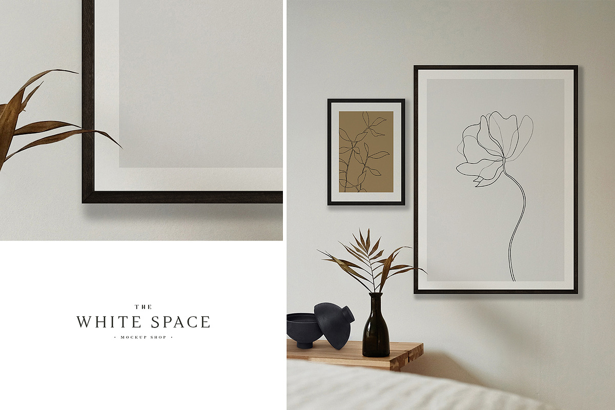 Frame Mockup Kit - Pro, a Household Mockup by The White Space Co. (Photo 12 of 35)