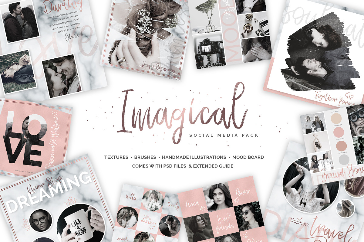 SAVE $100 Social Media Budget Pack, a Social Media Template by Typography Prime (Photo 2 of 24)