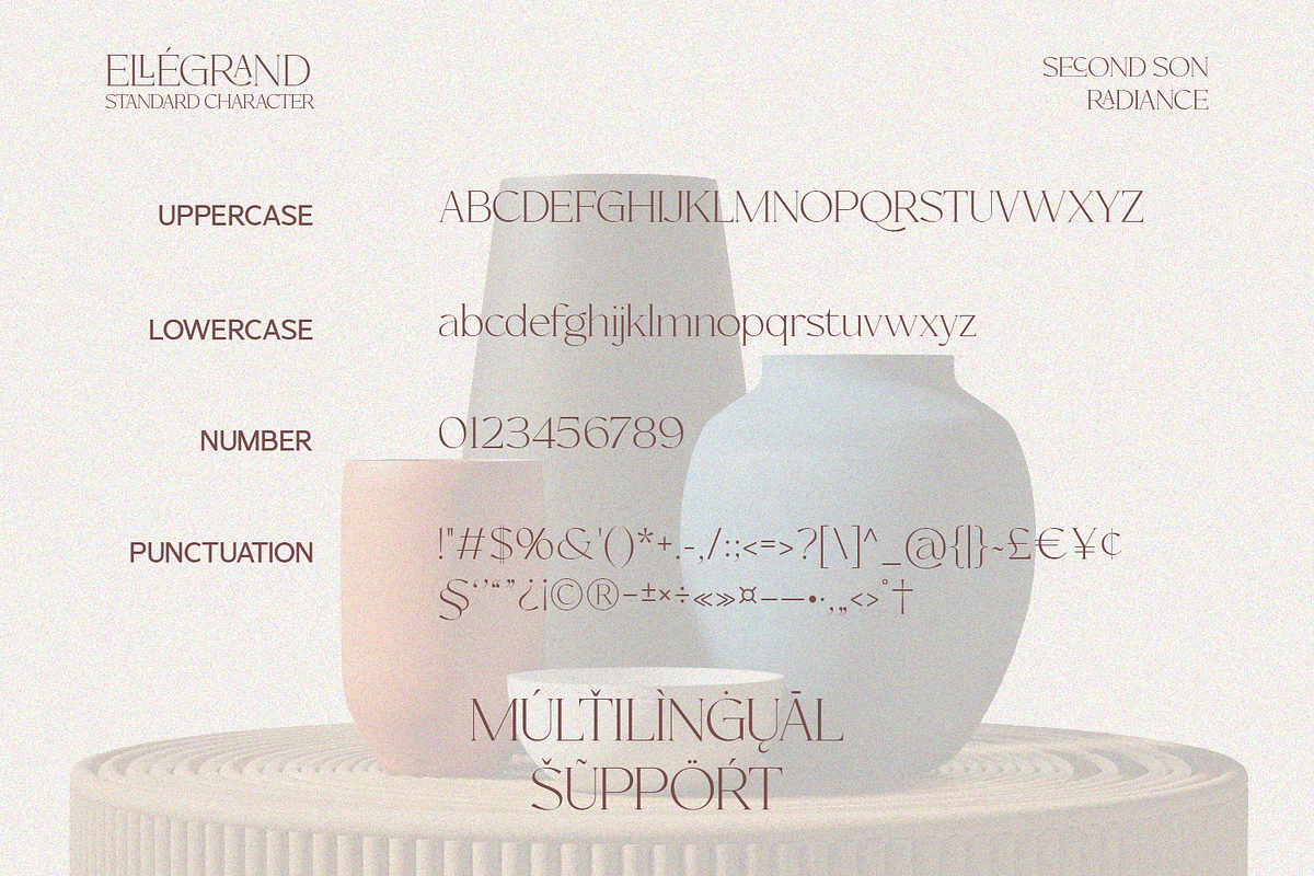 SS Ellegrand - Ligatures Serif Font, a Serif Font by Typocracy Studio (Photo 10 of 10)