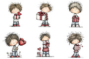 Mother’s Day Little Boy & Gift, a Person Illustration by Designking (Thumbnail 2 of 5)