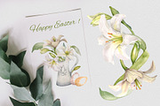 Floral Easter eggs watercolor set, an Illustration by Kate Lanbina (Thumbnail 4 of 17)