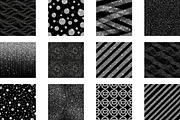 Black Silver Glitter Background, a Pattern Graphic by Wow Magic (Thumbnail 2 of 3)