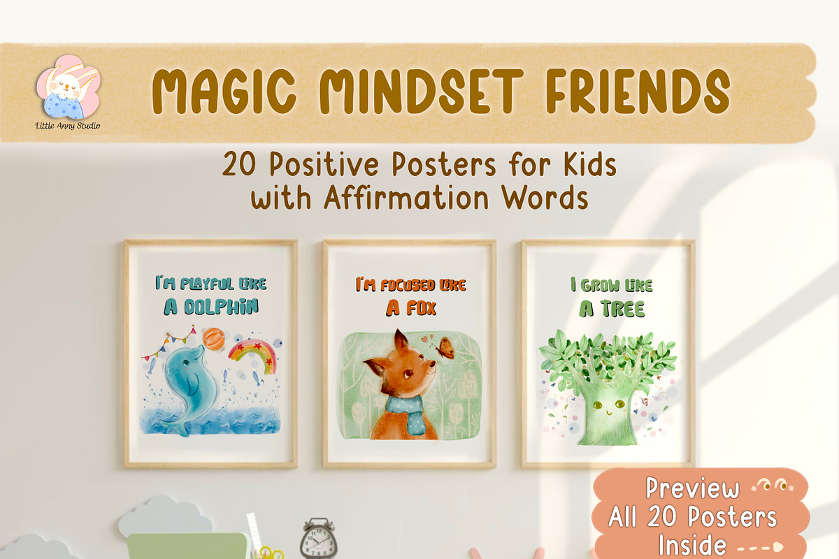 20 Positive Affirmation Posters
