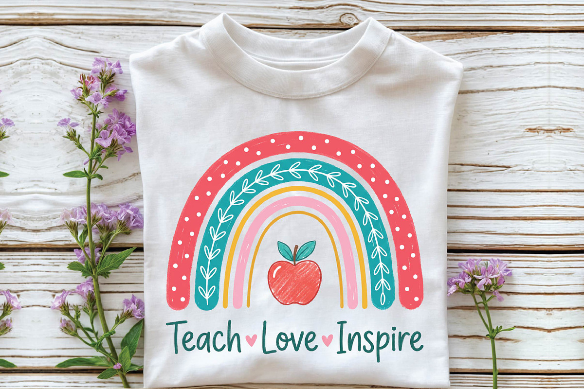Retro Back To School Sublimation Png, a Seasonal Illustration by DreamPrint404 (Photo 2 of 6)