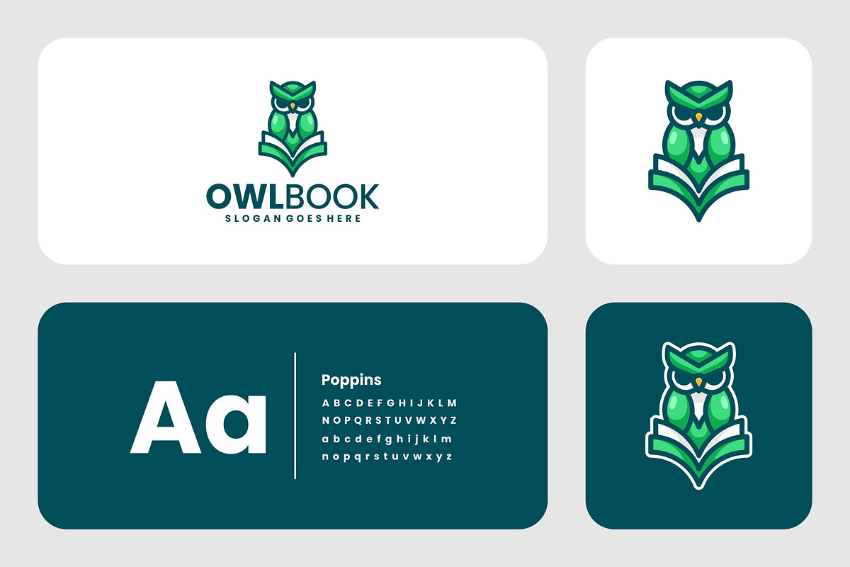 Mascot Owl Book Logo Design, a Branding & Logo Template by Artnivora.Std (Photo 2 of 4)