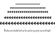 Hand Drawn Embroidery Borders, an Object Graphic by Melissa Held Designs (Thumbnail 3 of 3)
