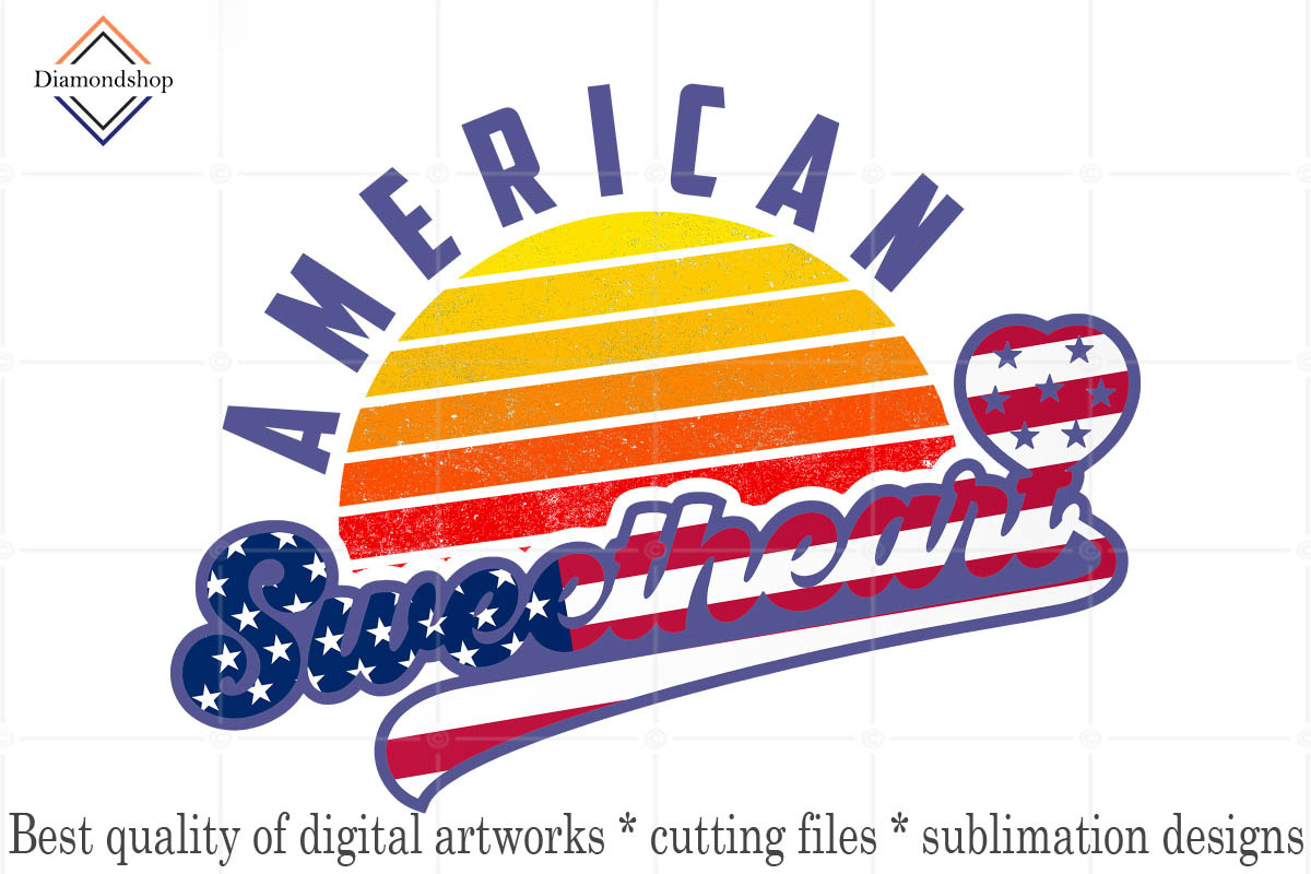 4th of July Sublimation Bundle, a Decorative Illustration by DiamondShop (Photo 7 of 11)