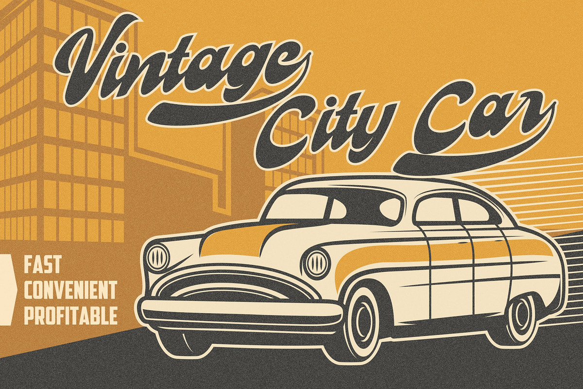 Recollet - Retro Bold Script Font preview 4