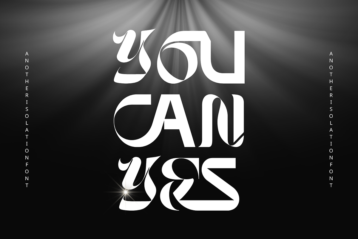 Another Isolation - Futuristic Font, a Sans Serif Font by 177Studio (Photo 4 of 8)