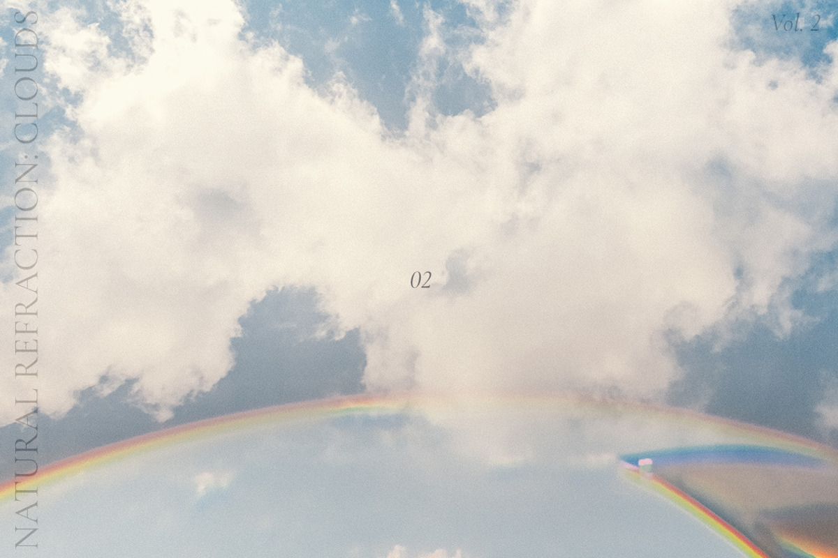 Natural Refraction: Clouds Vol.2, an Abstract Photo by Melanie Helena