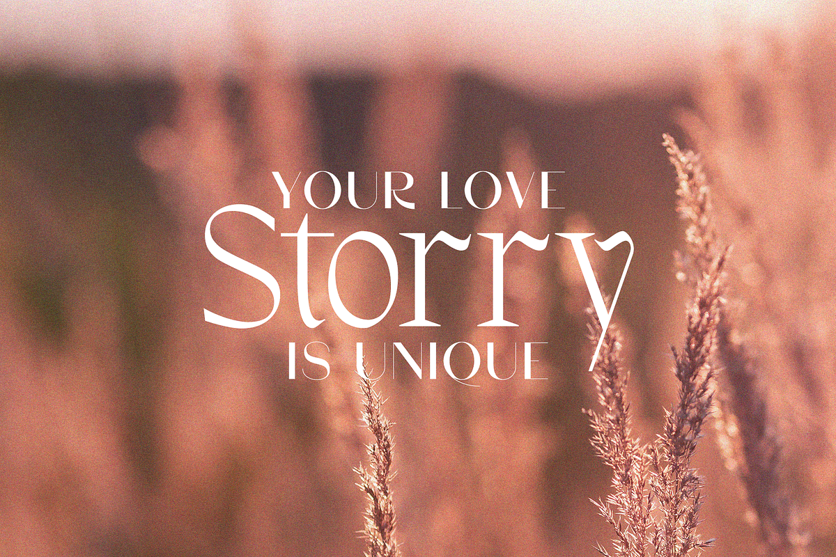 Dreamy Wedding Font Duo, a Serif Font by Headfonts (Photo 4 of 9)