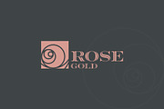 Rose Gold Logo, a Branding & Logo Template by Machel Design (Thumbnail 1 of 4)