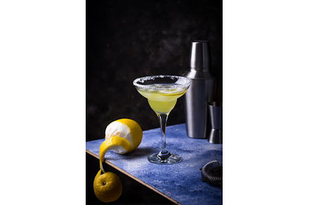Lemon citrus Margarita or Martini, a Food & Drink Photo by Yulia Furman