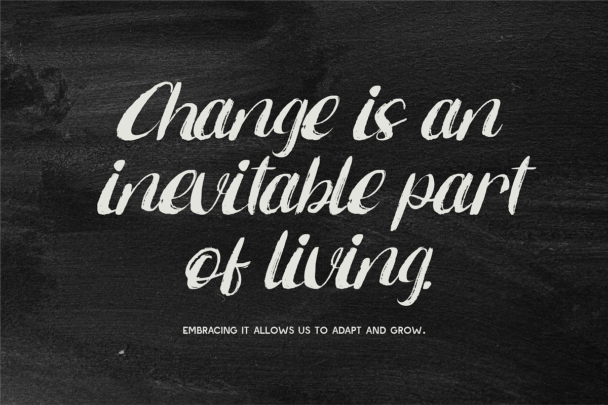 Rustic Swipes - SVG Brush Painting, a Script Font by Indotype Foundry (Photo 3 of 10)