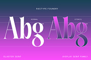 Glagter Normal - Family Font, a Serif Font by Rastype (Thumbnail 4 of 15)
