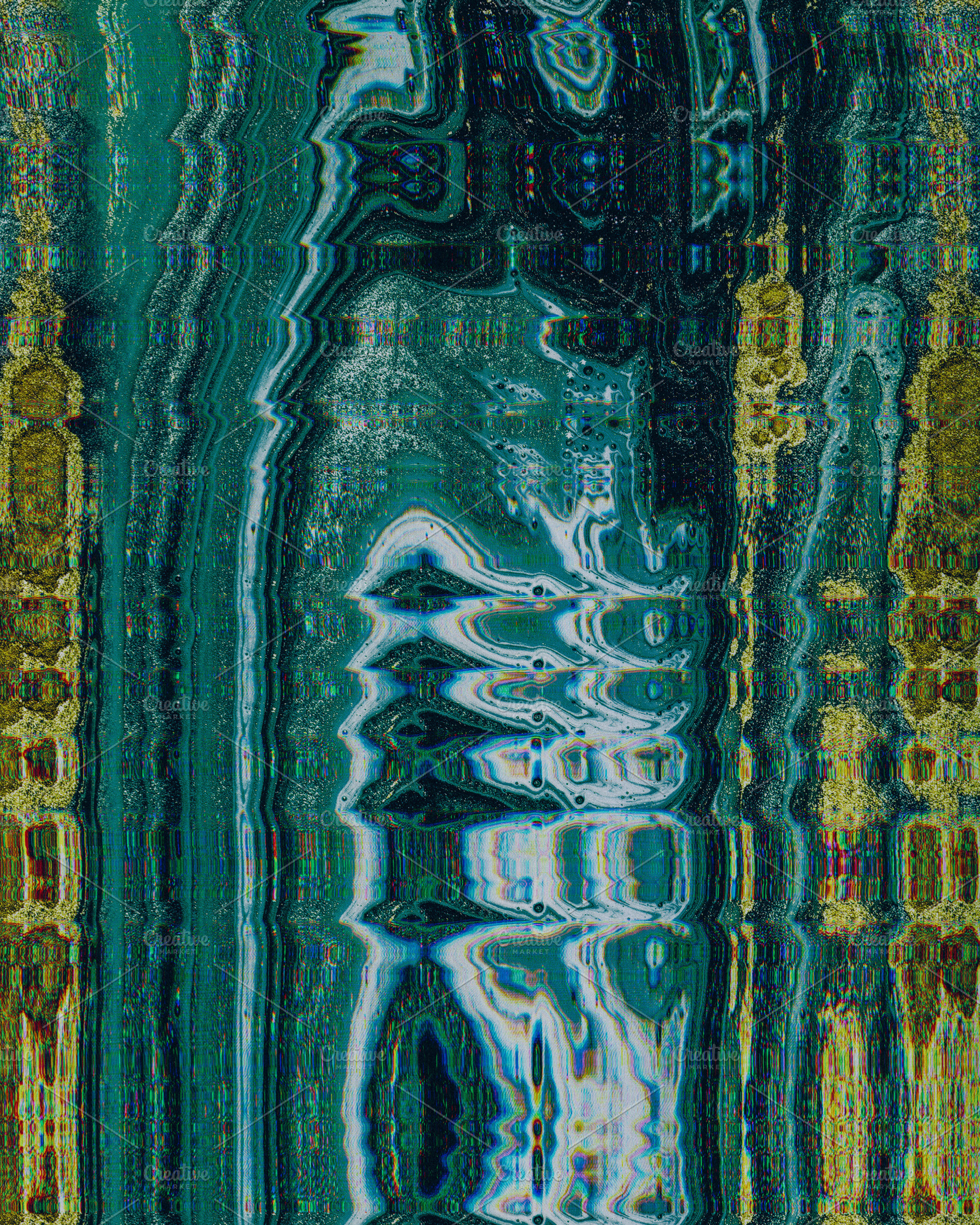 color distortion background glitch art pixel noise, a Photo by Photo Drive Studio