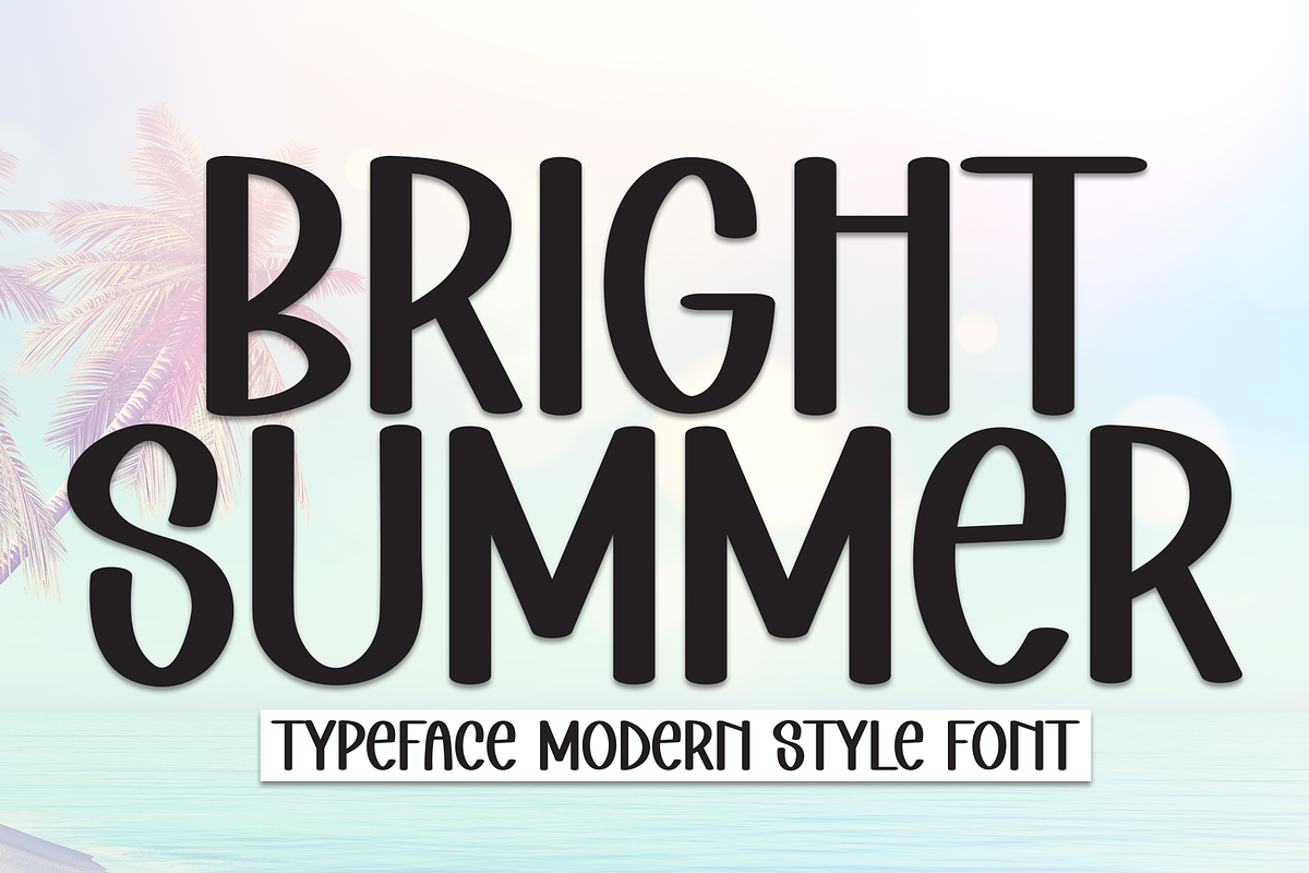 Bright Summer | Script Font, a Script Font by Scratchones (Photo 1 of 8)