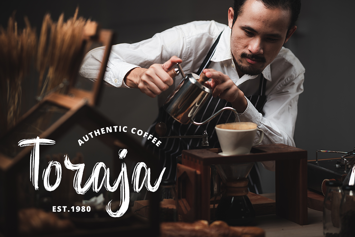 Script Brush Font, a Script Font by Graphue (Photo 4 of 12)