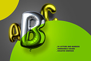 Foil Balloon - Letters & Numbers, an Object Graphic by Avelina Studio (Thumbnail 4 of 5)