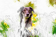 Watercolor Sketch Photoshop Action, an Action Add-On by Grishka89 (Thumbnail 7 of 9)