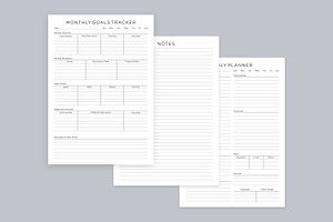 Generic Planning Pages Set V-01