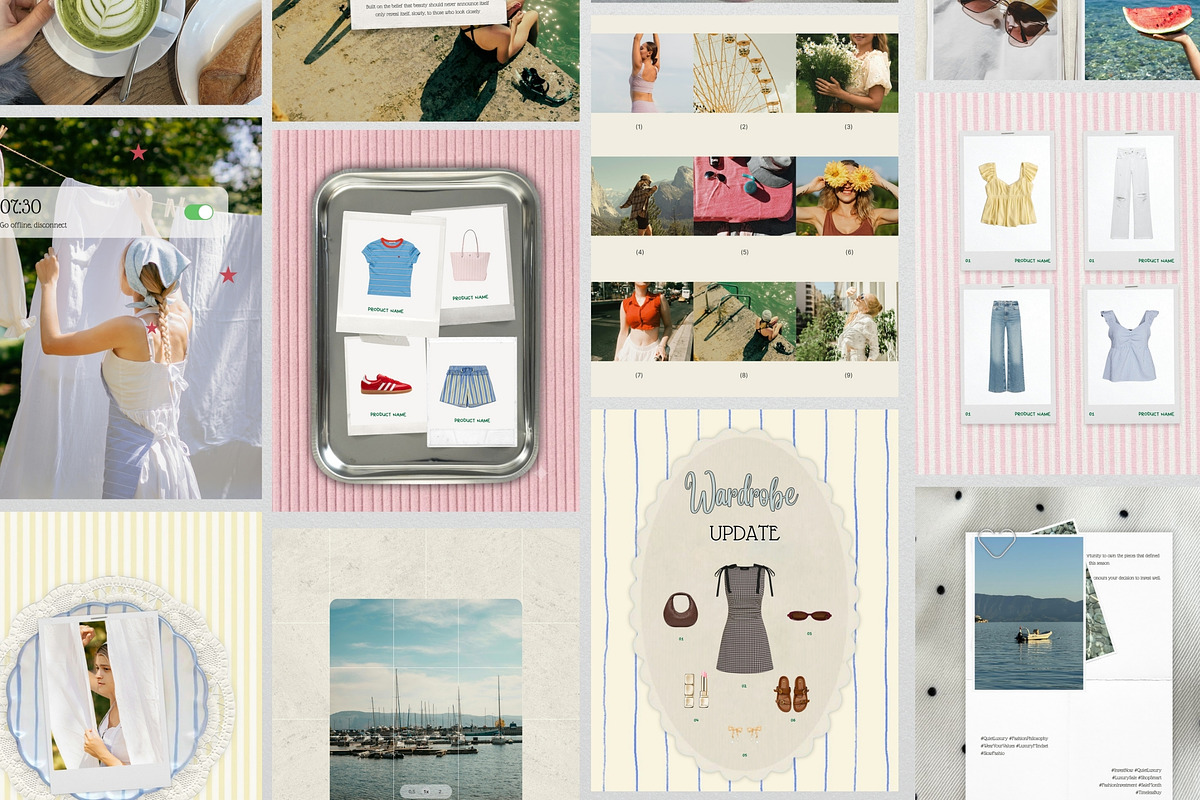 Aesthetic Digital Diary Canva Kit, a Social Media Template by Pani Temp. (Photo 7 of 16)