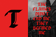Gravenorth - Gothic Blackletter, a Blackletter Font by Indotype Foundry (Thumbnail 6 of 10)