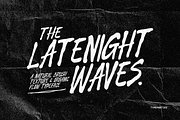 Latenight Waves - Modern Brush Font, a Handwritten Font by Typeparties (Thumbnail 1 of 9)