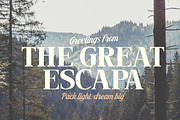 Wander Ventura - Travel Font Duo, a Script Font by Letterhend Studio (Thumbnail 3 of 12)