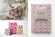 Maximalist Floral Seamless Patterns, a Pattern Graphic by Ninterints (Thumbnail 8 of 10)
