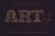 Construction Frame - 3D Lettering, a Graphic by MIIM (Thumbnail 4 of 8)