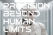 Chrome Quantum Futuristic Font, a Sans Serif Font by timelesstype.co (Thumbnail 17 of 20)