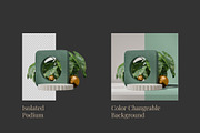 5 Podium with Transparent Background, a Background Graphic by faustudio (Thumbnail 2 of 7)