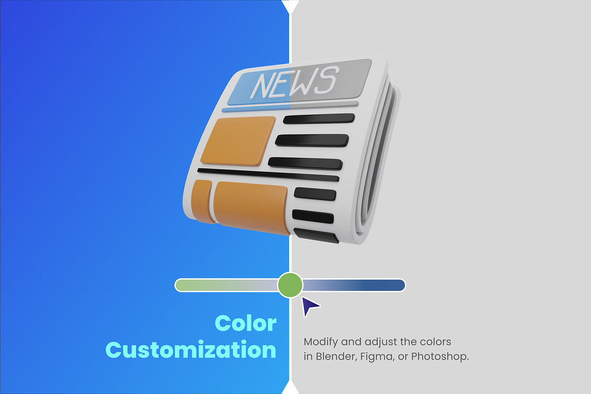 30 3D Communication and Media Icons, an Object 3D Model by Flat Icons (Photo 2 of 8)