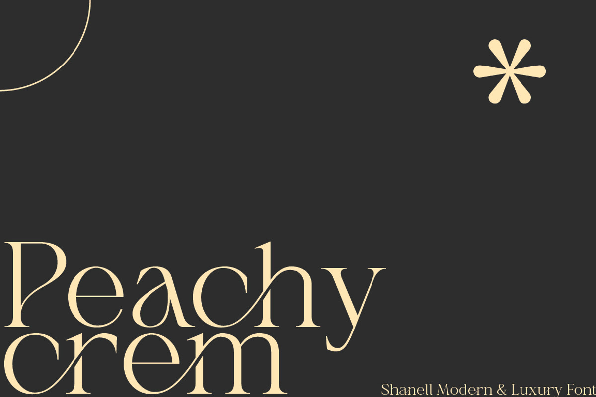 Shanell - Modern & Luxury Serif Font, a Serif Font by Typebae (Photo 4 of 12)