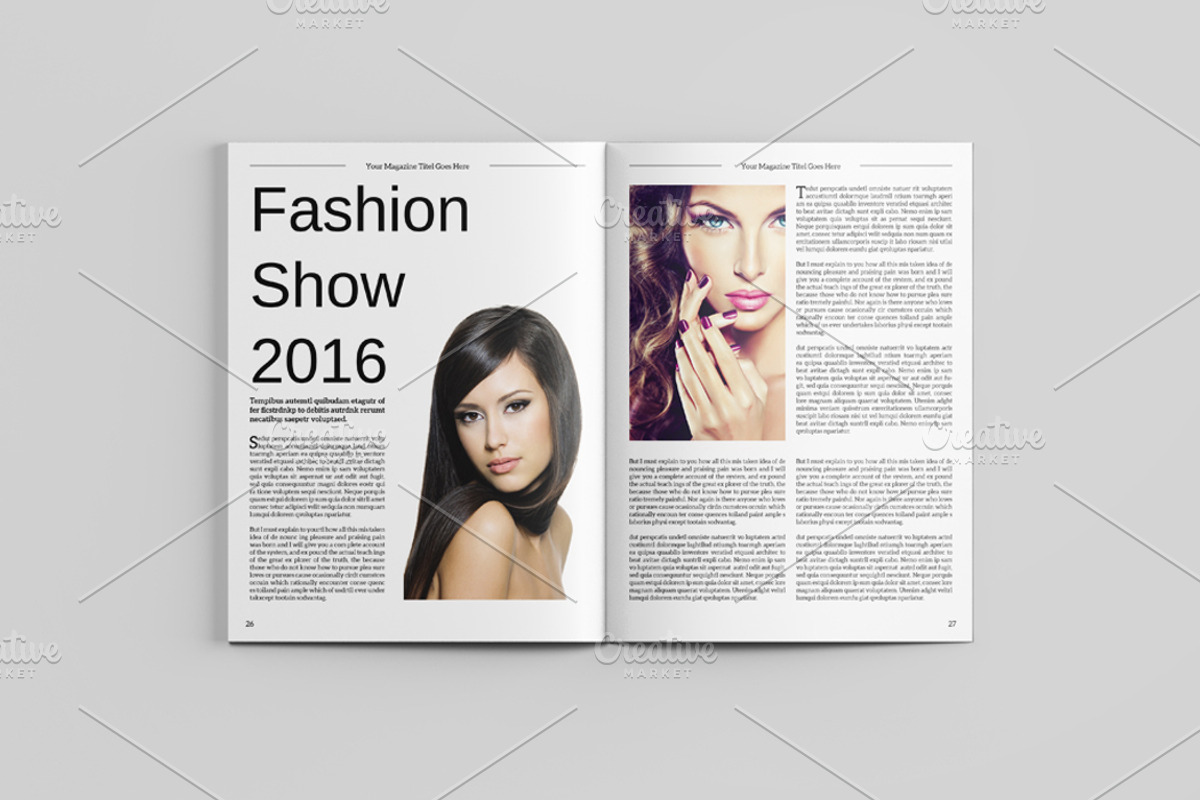 InDesign Multipurpose Magazine -V472, a Magazine Template by Template Shop (Photo 17 of 19)