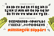 Holiday Snack - Food Font, a Handwritten Font by Mozatype (Thumbnail 3 of 8)