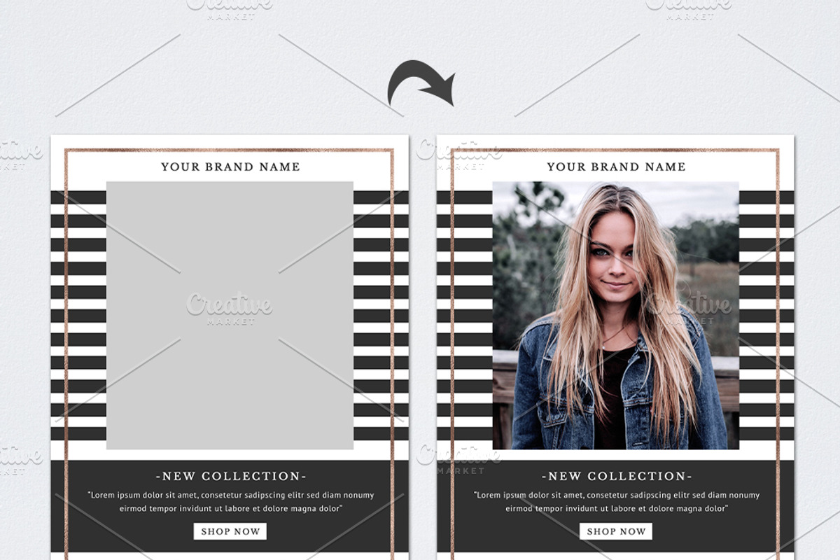 Fashion Flyer Template, a Flyer Template by NM-Design-Studio (Photo 3 of 4)