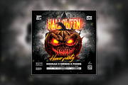 Halloween Party Flyer, a Flyer Template by creative-mint (Thumbnail 1 of 3)