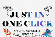 Watercolor Photoshop Layer Styles, a Layer Style Add-On by OlgaRom (Thumbnail 2 of 5)