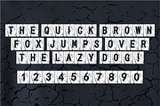 Box Grunge – Stamped Display Font, a Slab Serif Font by KiddoGlyphs Studio (Thumbnail 4 of 5)