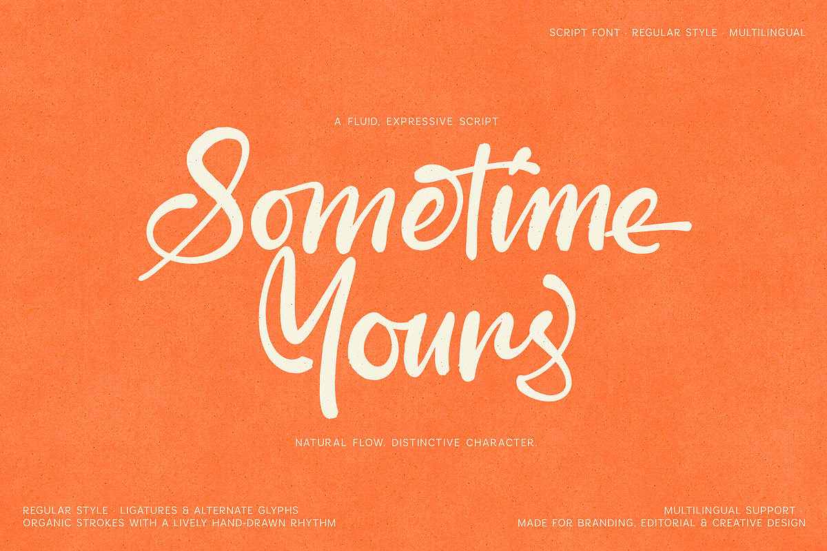 Sometime Yours - Script Typeface, a Script Font by VP Fonts (Photo 31 of 33)