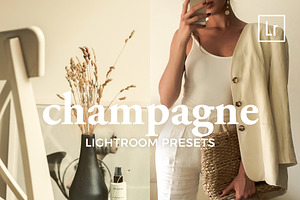 4 Lightroom Presets CHAMPAGNE