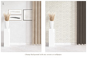 Lina Frames & Wallpaper Mockup Kit, a Print Template by LINII (Thumbnail 6 of 7)