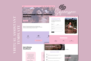 Lily Young VA Website Template