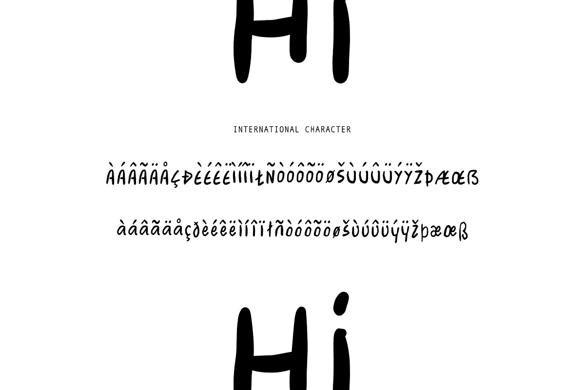 Arnold Letter Handwritten Display Font